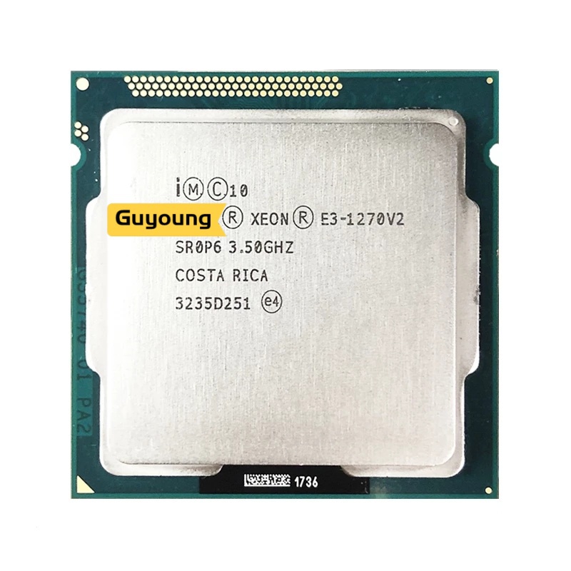 E3-1270 V2 E3 1270V2 Quad-Core E3-1270V2 Processor LGA1155 Desktop CPU ...