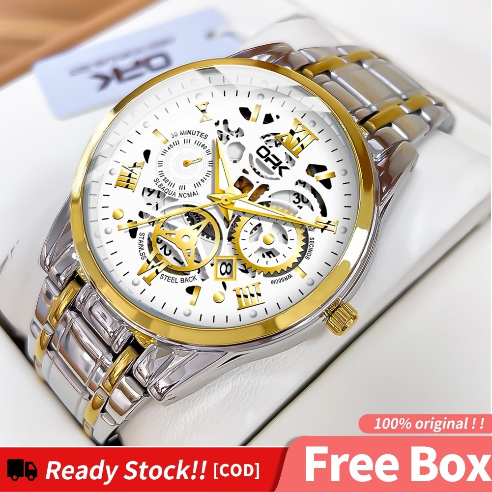 OPK Watch For Men Waterproof Original Relo Man Quartz With Box Fashion ...