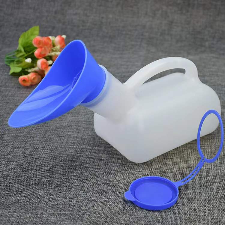 Durable 1000ML Female Male Urinal Unisex Camping Portable PE Urinal