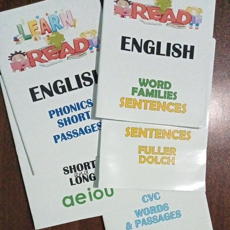 【hot sale】 SALEREADING MATERIALS | ENGLISH & TAGALOG READING BOOKLET ...