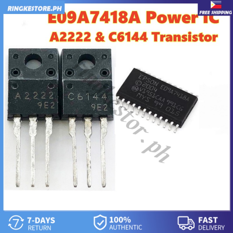 E09A7418A Power Integrated Circuit A2222 C6144 Transistor Suitable For ...