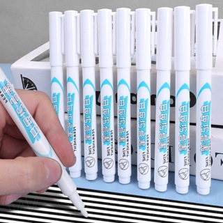 White Marker Pen Alcohol Paint Oily Waterproof Tire Painting