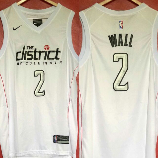 John wall district hot sale of columbia jersey