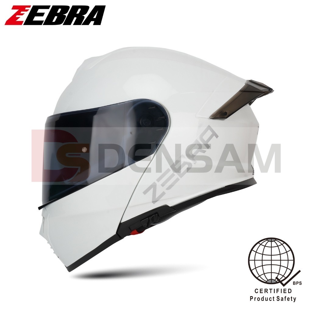 Densam ZEBRA A113 RITZY Modular Dual Visor Motorcycle Helmet | Shopee ...