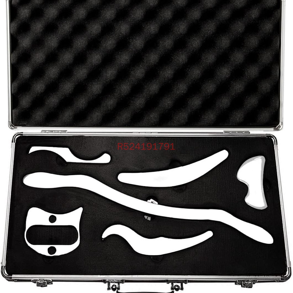 Fascia Knife SixPiece Full Set+Box Recovery Muscles Plantar Calf