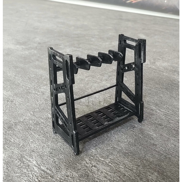 Dark Source acid rain, etc. 3.75 inch 1/18 soldier weapon rack weapon ...