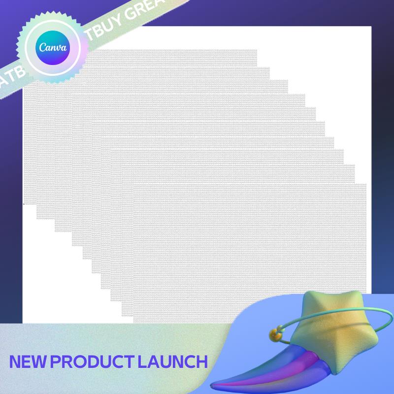 greatbuy Dehydrator Sheet for Food Dehydrator,10 Pcs 29X37cm , Silicone