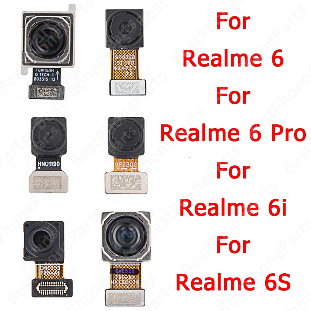 Front Rear Camera Module For Realme 6 Pro 6i 6Pro 6S Back View Selfie ...