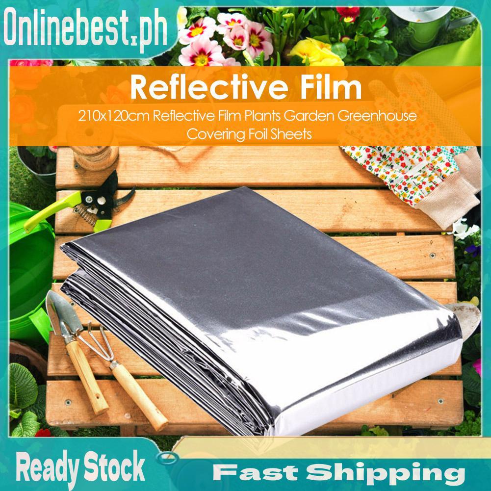 【ONBEST】Garden Wall Mylar Film Covering Sheet Hydroponic Highly Reflective 210 X 120CM Shopee