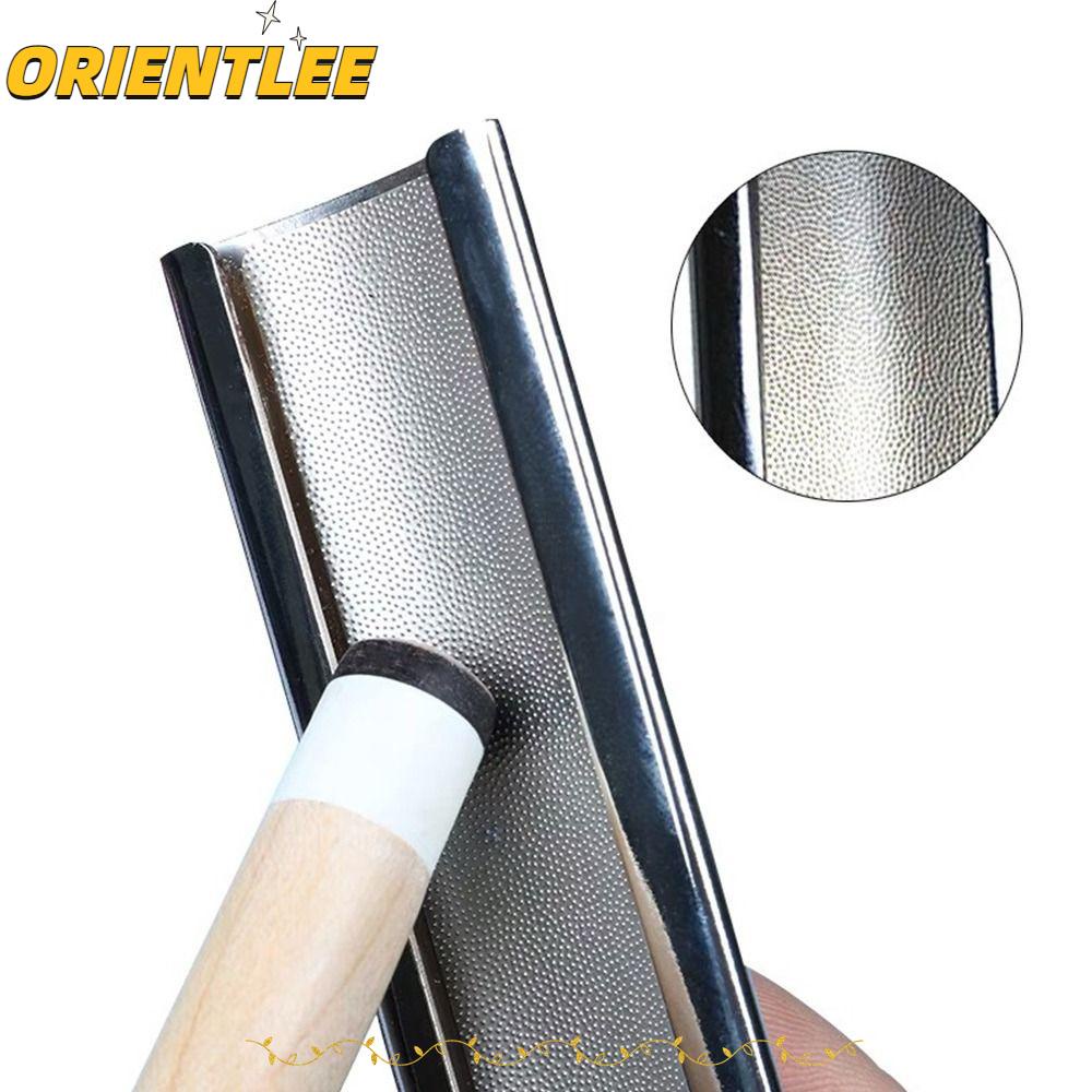 ORIENTLEE Burnisher File, Effective Repair Plastic Cue Tip Shaper
