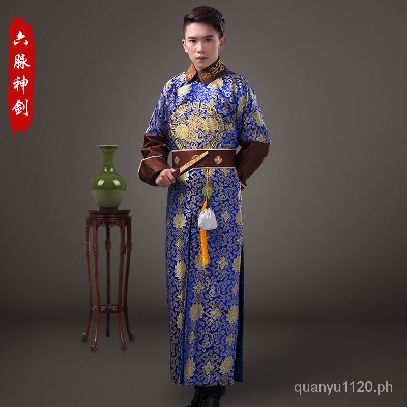 New hanfu Dragon Robe men's clothing traditional clothing 9LKK | Shopee ...