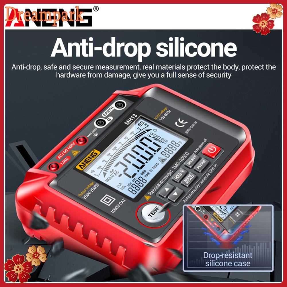 ANENG Megger Insulation Tester Insulation MH13 Ground Resistance Meter