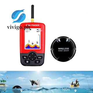 Sonar wireless fish detector visual HD fish group detector fishing