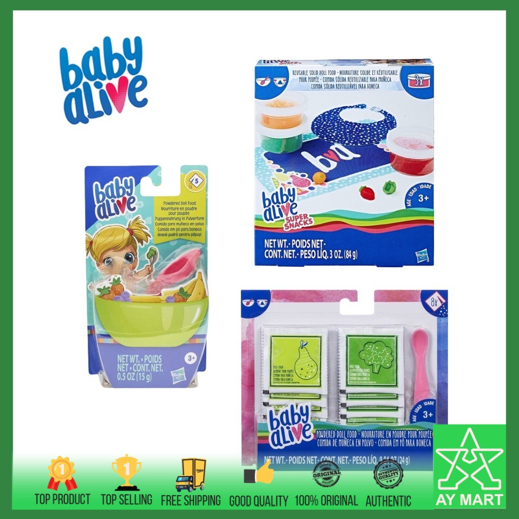 Brand New Baby Alive Doll Food With 5 Powdered Packets And A Spoon - View #5
