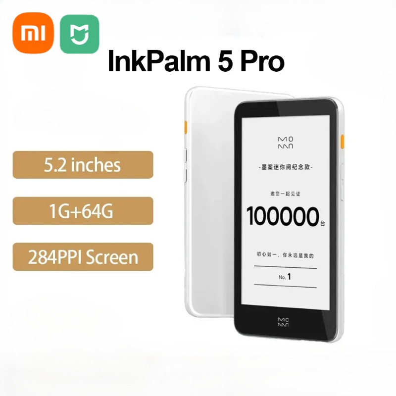 Xiaomi Moaan InkPalm 5 Mini Pro 5.2Inch E-ink Ebook Ereader Ebook ...