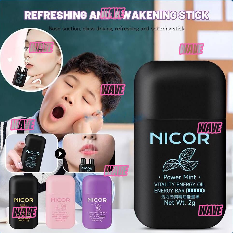 wave Nicor Nasal Inhalers Double-hole Refreshing Stick , Sleepy Driving ...