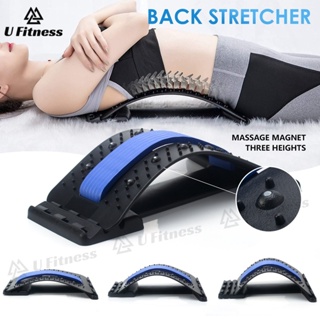 Magic Back Support Plus Stretch Mate Adjustable Back Right Lumbar Stretcher  for Posture Correction And Pain Relief
