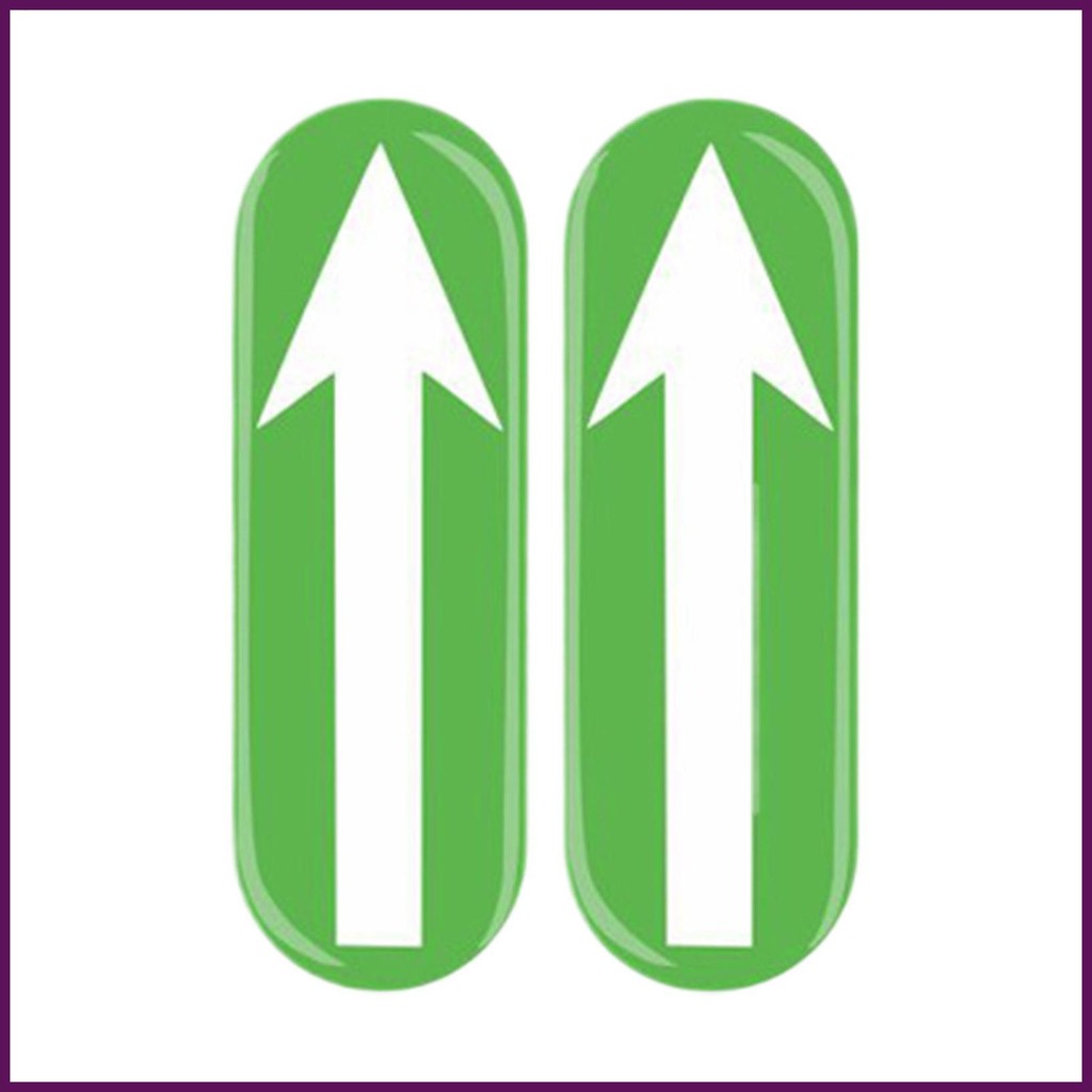 Novice Driver Sticker 2pcs Judgment Sticker Directional Sign Arrows ...