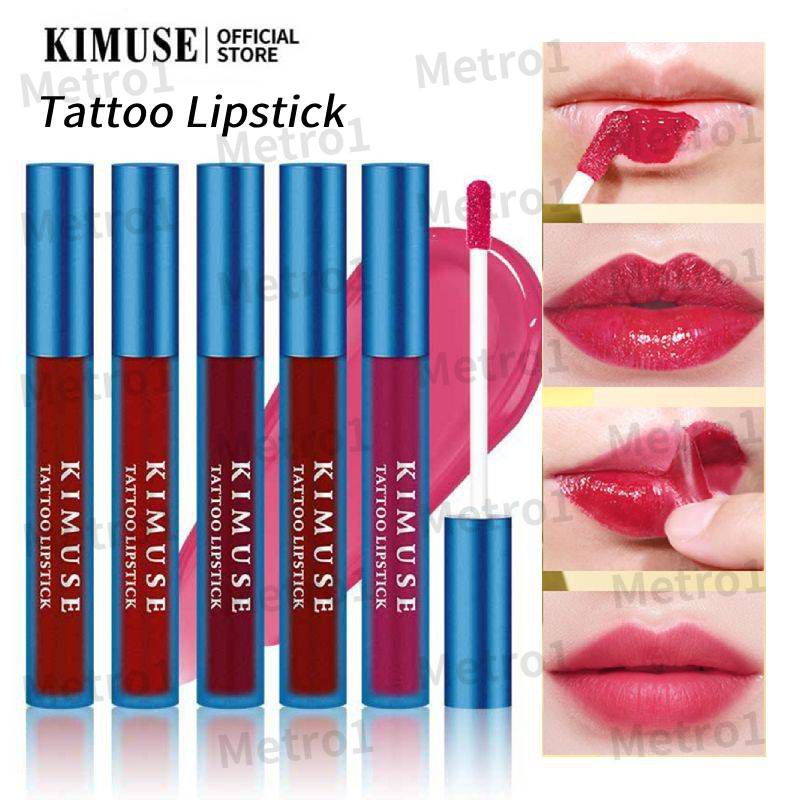 Kimuse Peel Off Lip Stain Tattoo Lipstick Longlasting And Waterproof