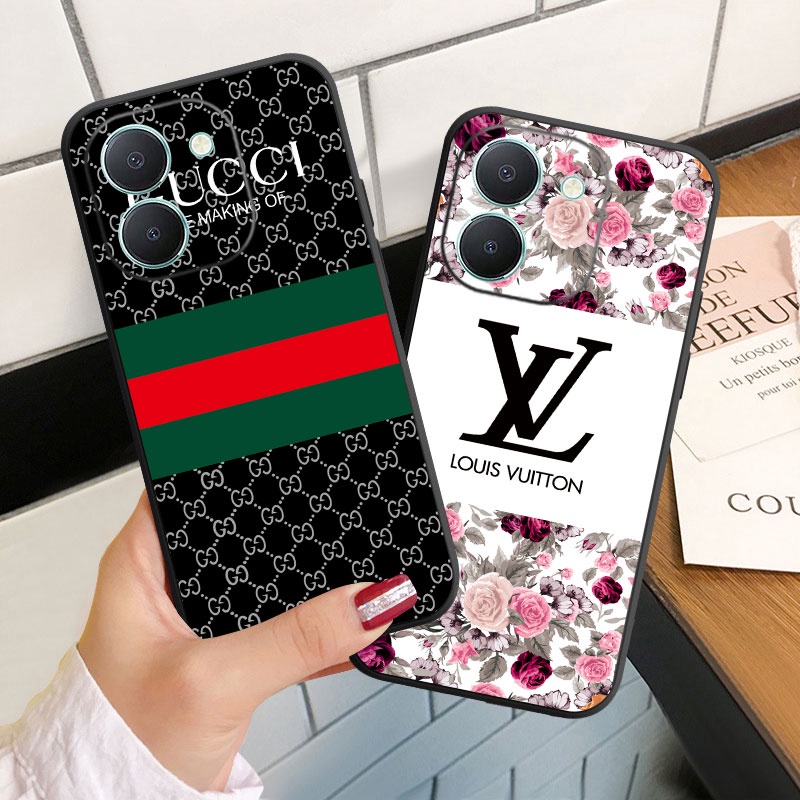 Casing For Vivo Y02t Y27 Y36 4G Y78 5G Soft Silicoen Phone Case Cover ...