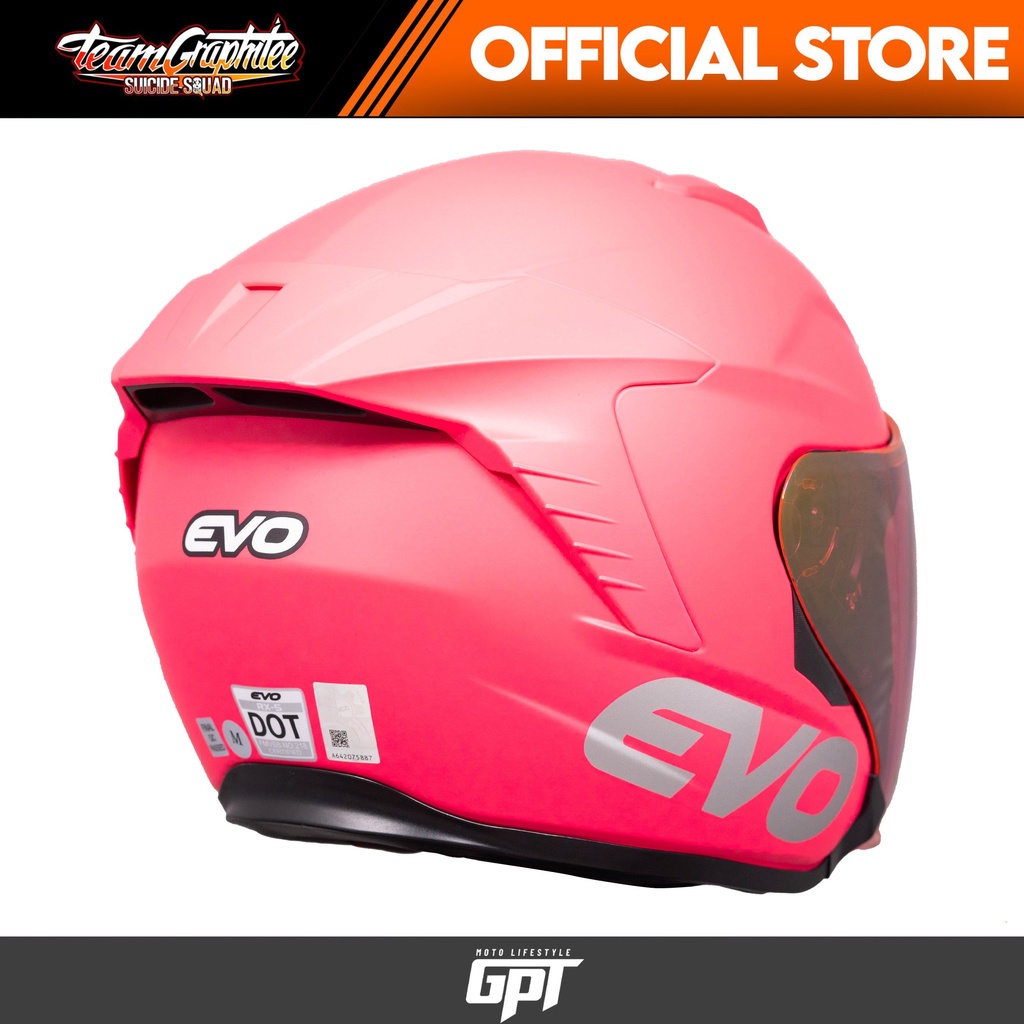 EVO HELMET RX5 MONO COLORS with free clear lens (NON REVO) | Shopee ...