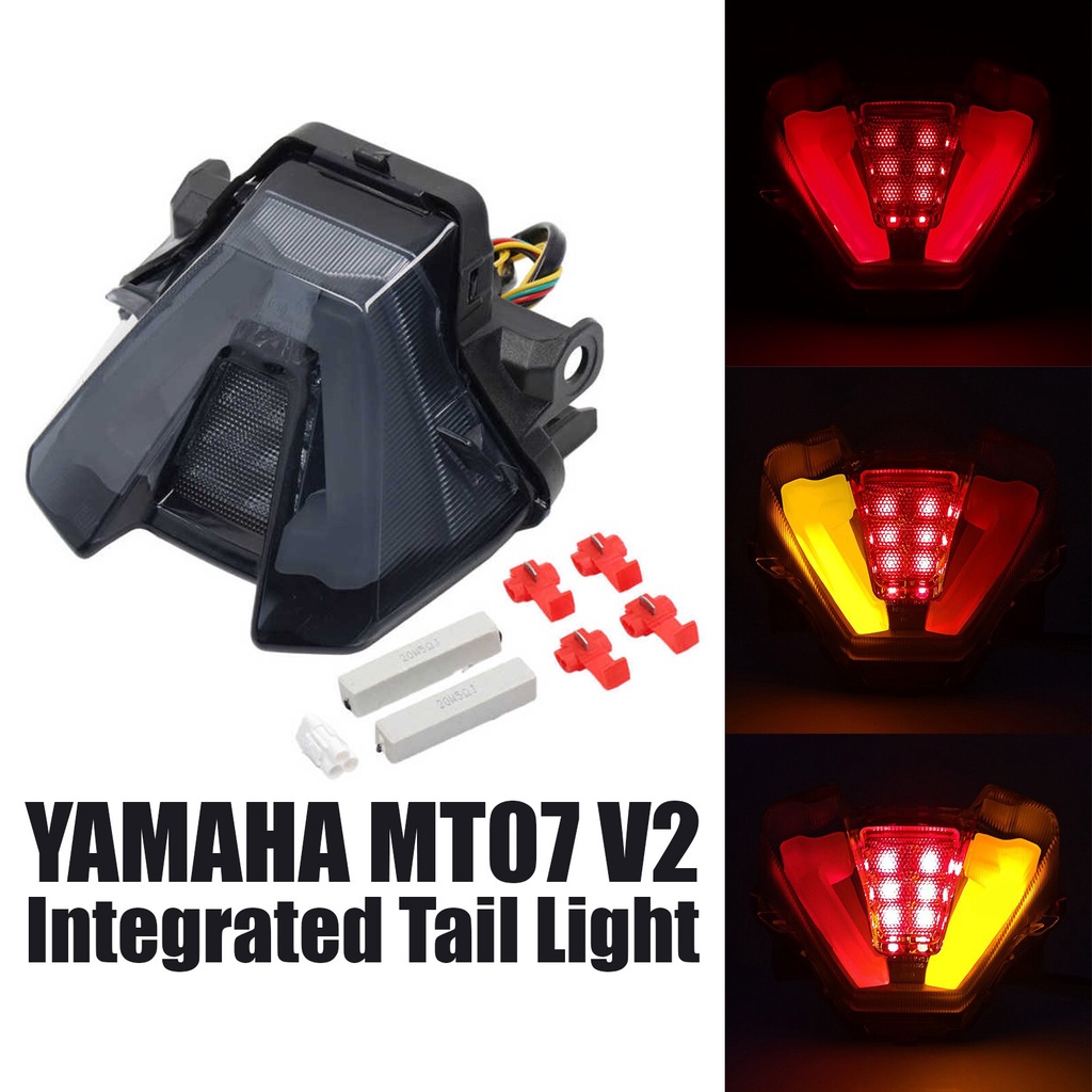 MT07 V2 Integrated Tail Light Motorcycle Shopee Philippines