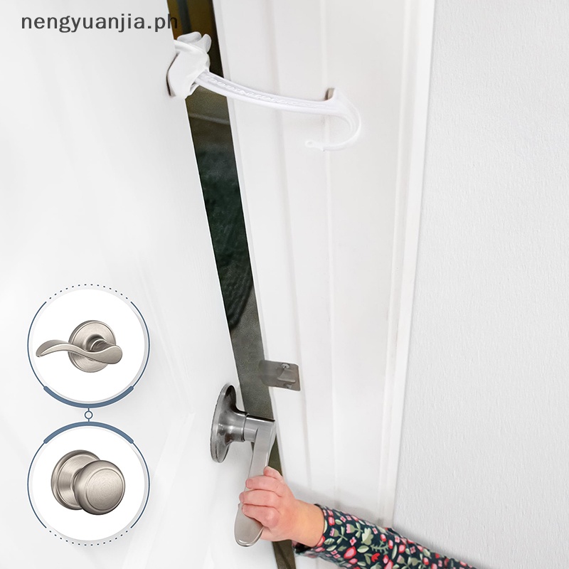 YUANJIA Child Proof Door Lock Pinch Guard For Door Knobs Lever Handles