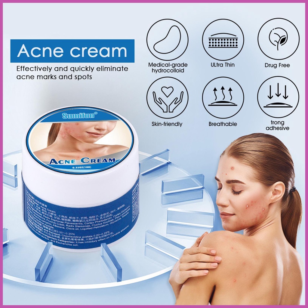 Strong Pimple Ointment 10g Safe Pimple Remover Herbal Skin Care