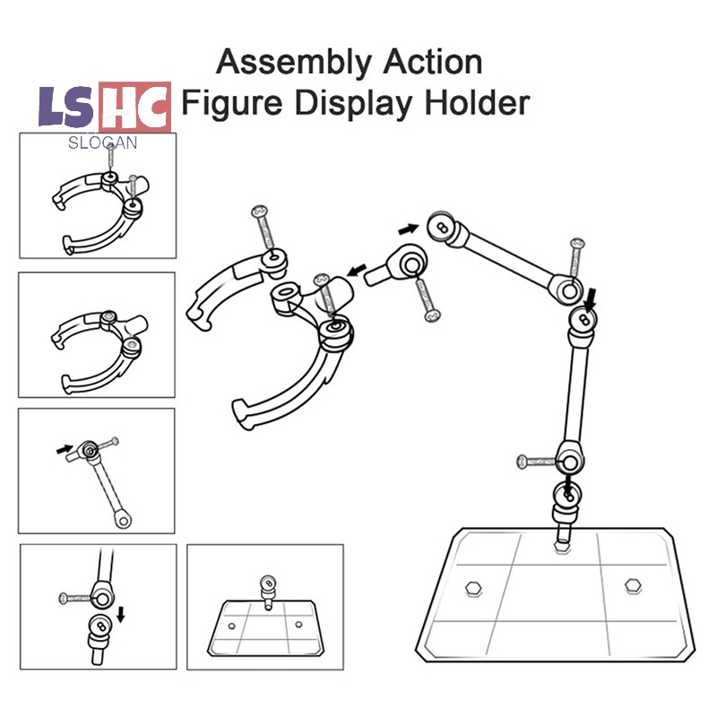 [LSHC] Action Figure Base Suitable Display Stand Support Type Model ...