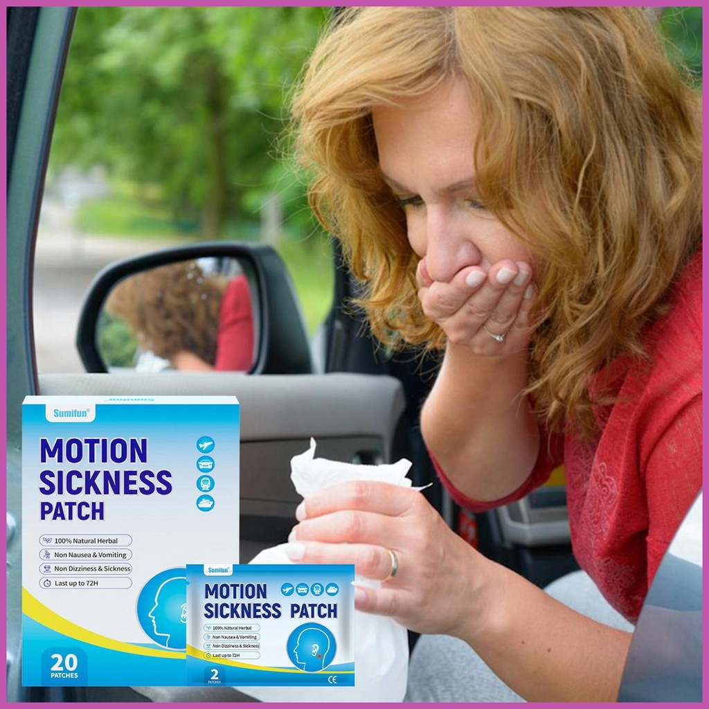 Sea Sickness Patch Anti Vomiting Patches Non Drowsy Sea Sick Patch 20