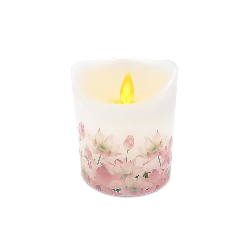 Fukushodo Buddhist altar LED candle, flickering flame by