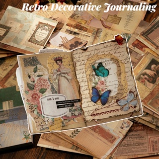 15Pcs/Pack Vintage Palace Hand Draw Books Sticker DIY Craft Scrapbooking  Album Journal Planner Decorative Stickers