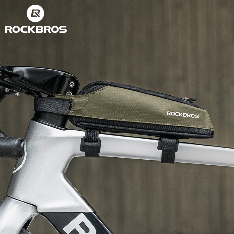 PH Delivery】ROCKBROS Bicycle Front Tube Bag Big Capacity Durable