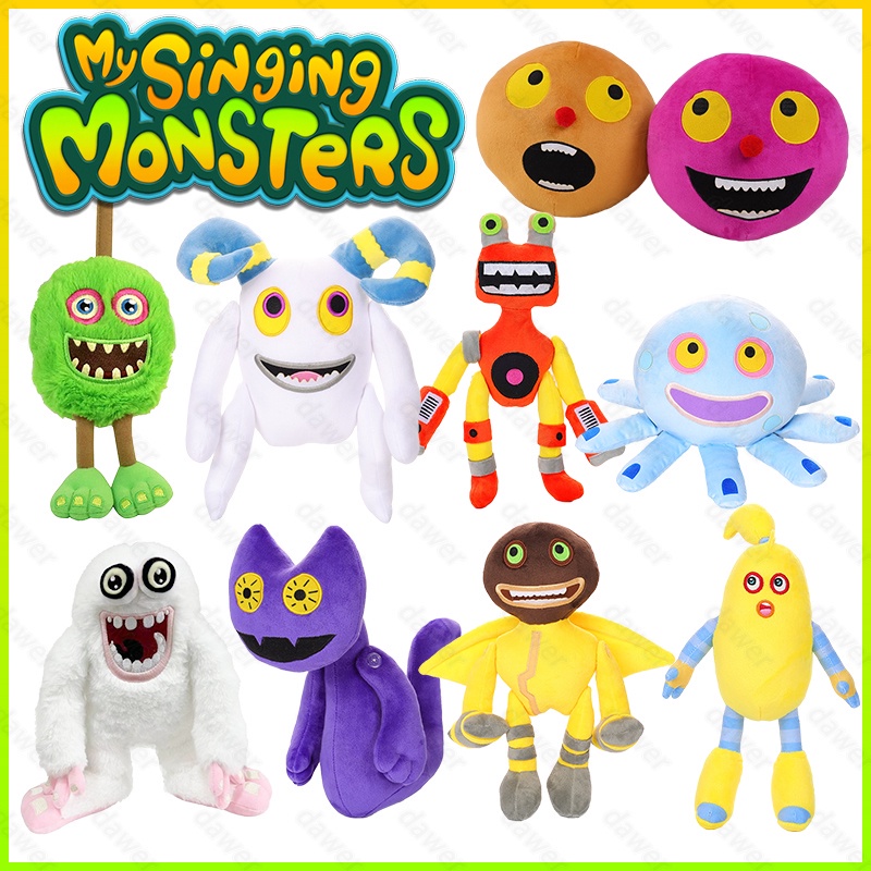 My Singing Monsters Plush Toy Concerts Furcorn Monster Doll Baby Room ...