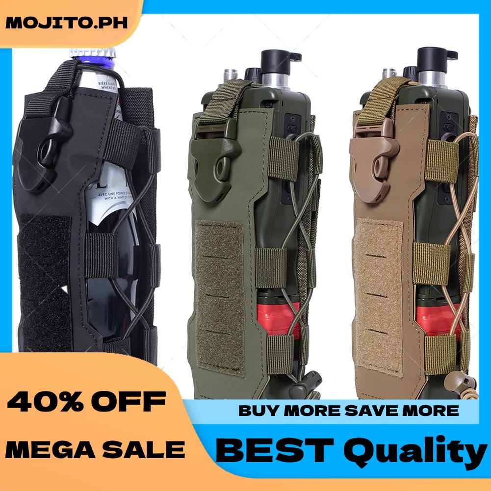 Adjustable MOLLE Water Bottle Holder | Minimalist Belt Pouch For 17-42 Oz Bottles | Tactical Bottle Carrier - View #8