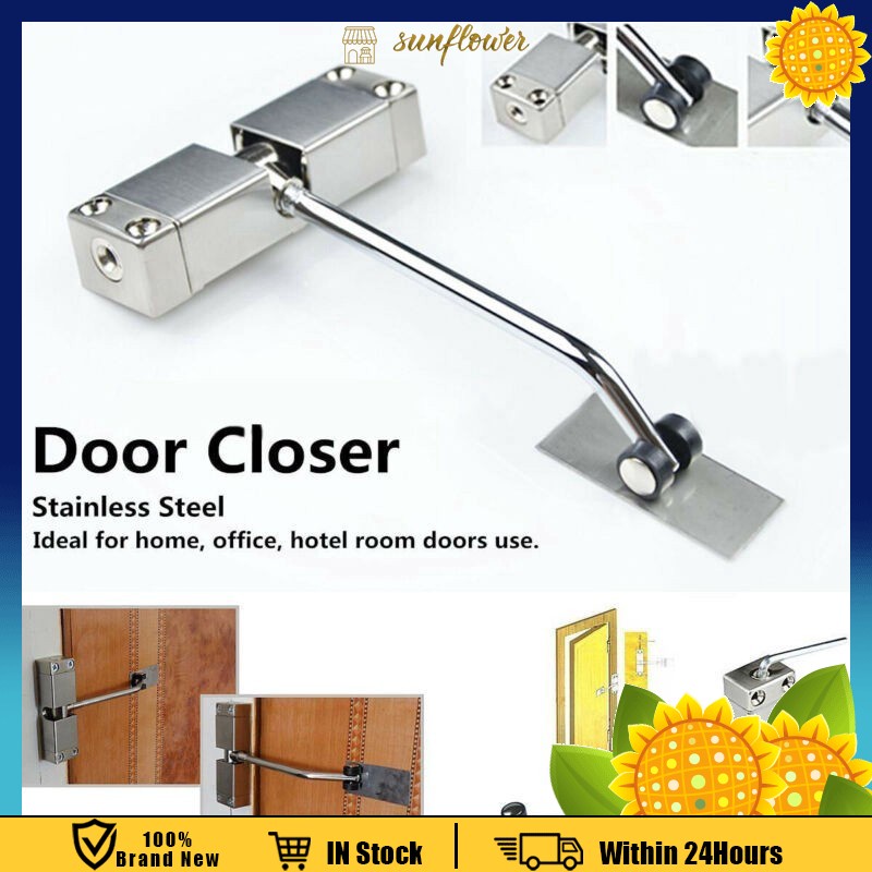 Adjustable Stainless Steel Automatic Strength Spring Door Closer Hinge Fire Rated Door Spring