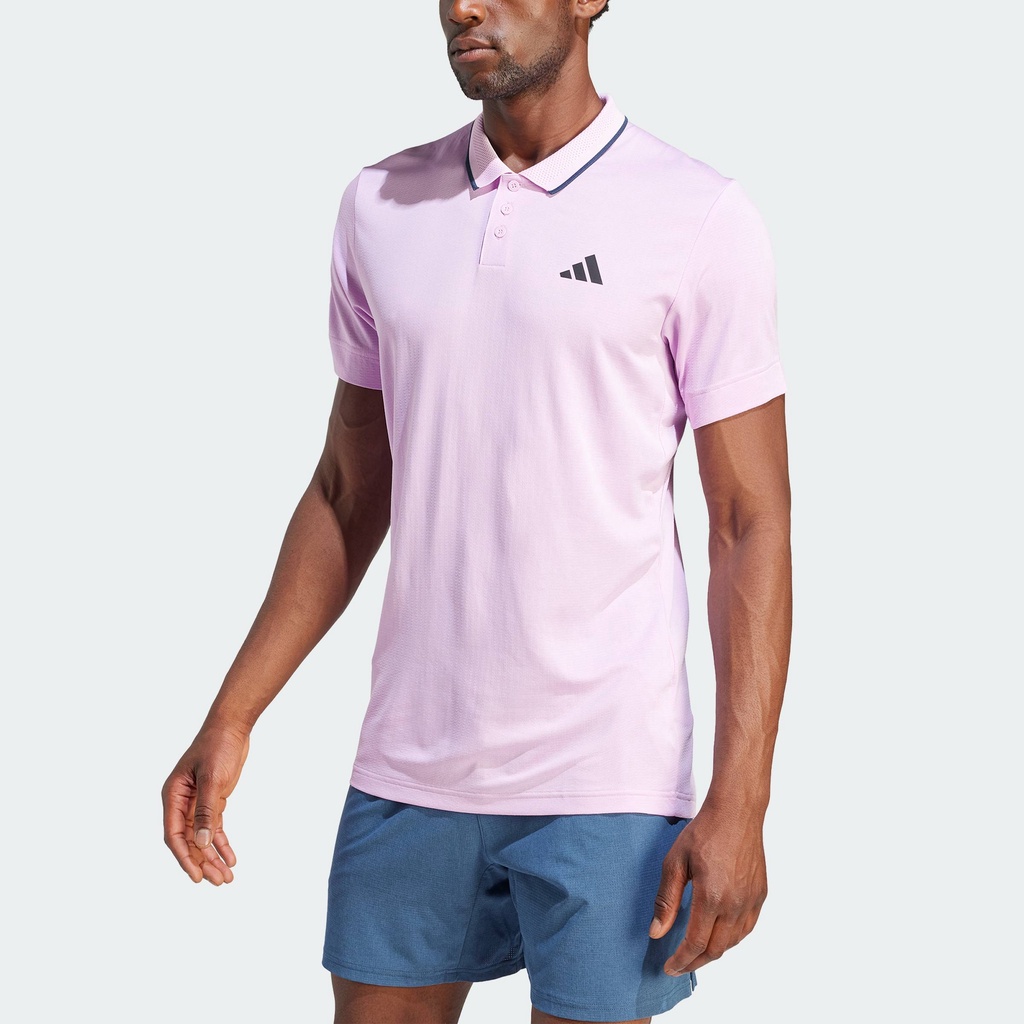 Adidas pink cheap tennis shirt