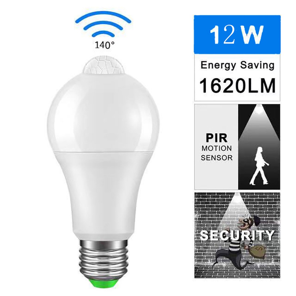 Intelligent LED human sensing light bulb, staircase and aisle switch ...