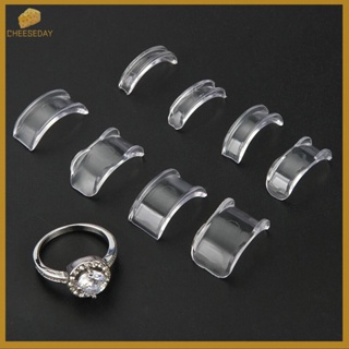 19pcs Invisible Ring Resizer Jewelry Size Reducer Clear Spacer Guard Size  Adjust