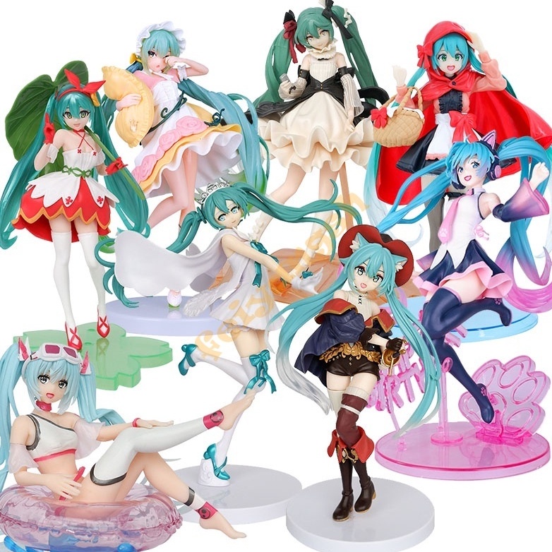 Figurine Hatsune Miku Kimono Meiko PVC - Statue Neuve Sans Boîte (no Box)