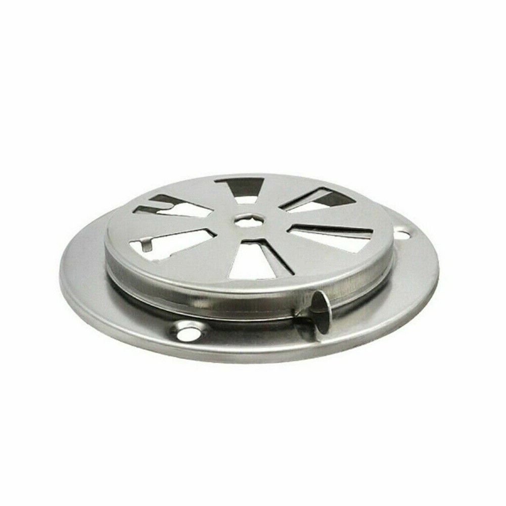 4-Pack Stainless Steel BBQ Grill Smoker Exhaust Vent – Air Damper For Stove Or Boat