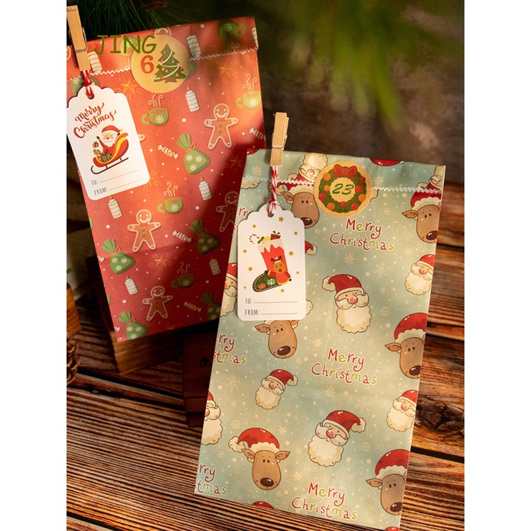 DIY Advent Calendar Kit Craft Advent Calendar 2023 with 24 Paper Bags