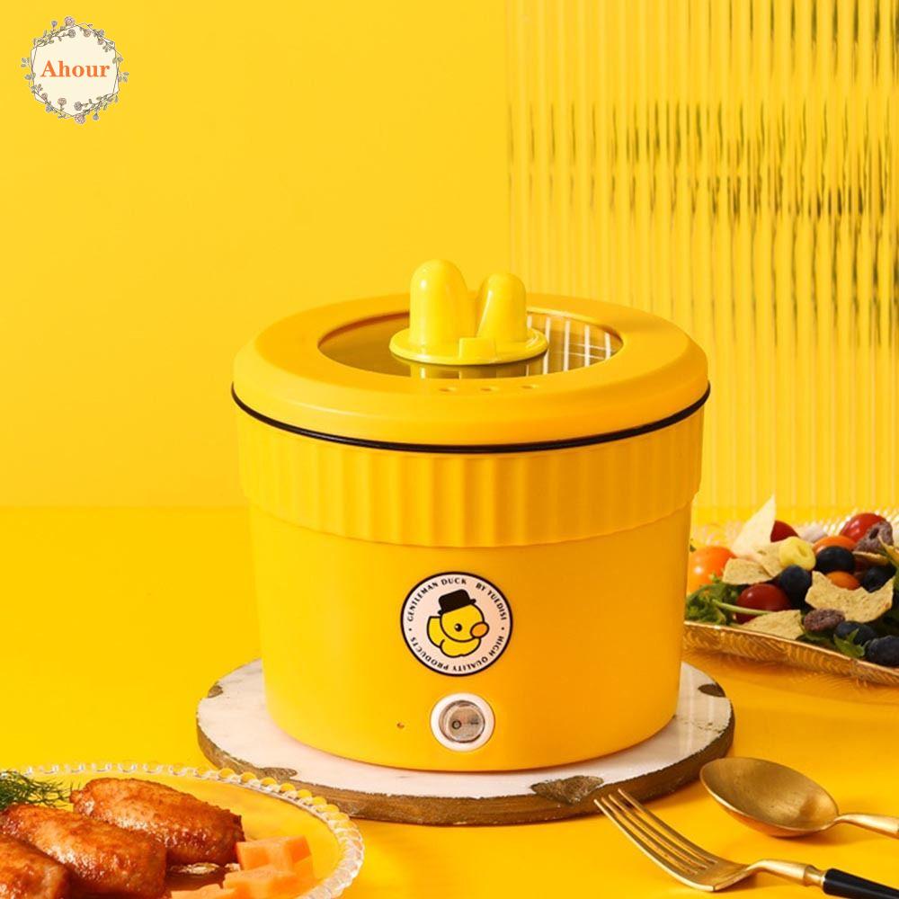 AHOUR Electric Hot Pot, Quick Food Integrated Cooking Pot, Cute Non