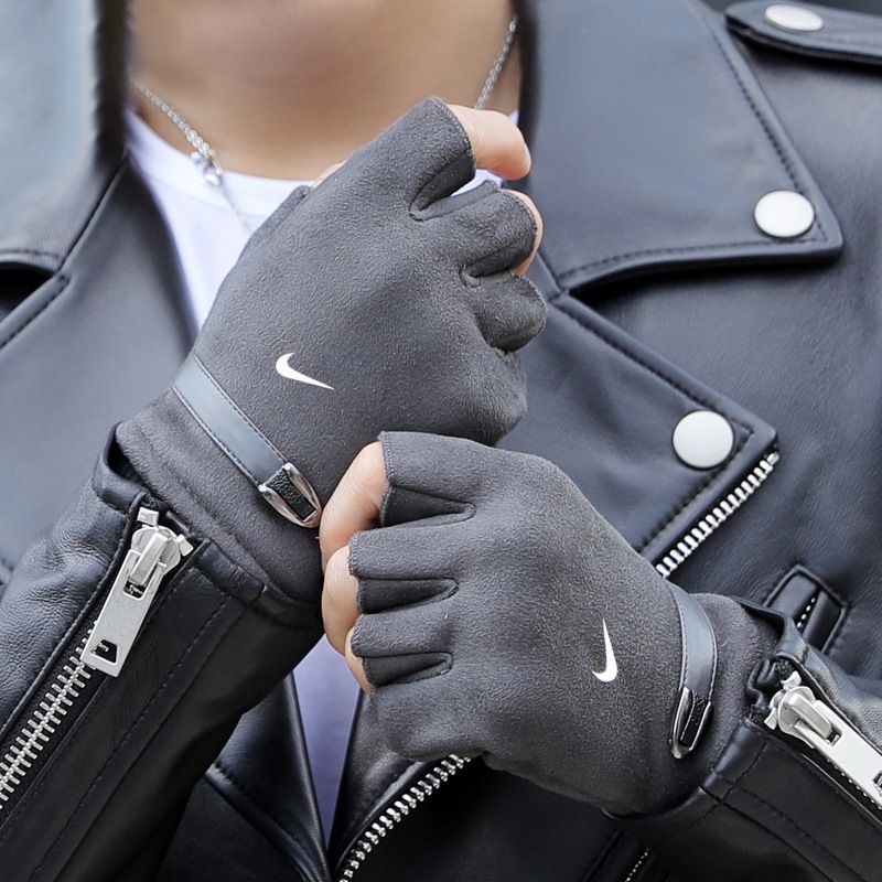 Nike half finger store gloves