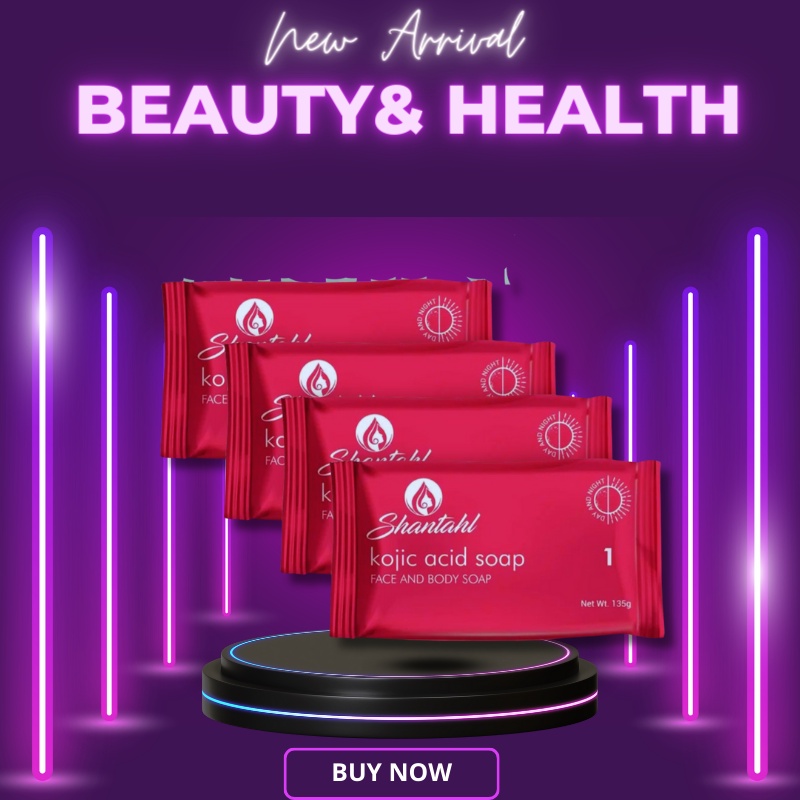 Shantahl Kojic Whitening Soap Original 135g with Carica Papaya Extract