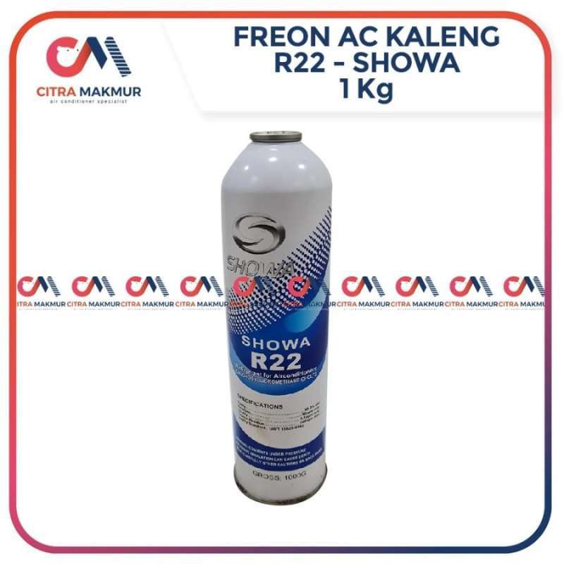 Freon R22 Cans Showa Original Refrigrant AC R 22 Tubes Can Contents 1kg