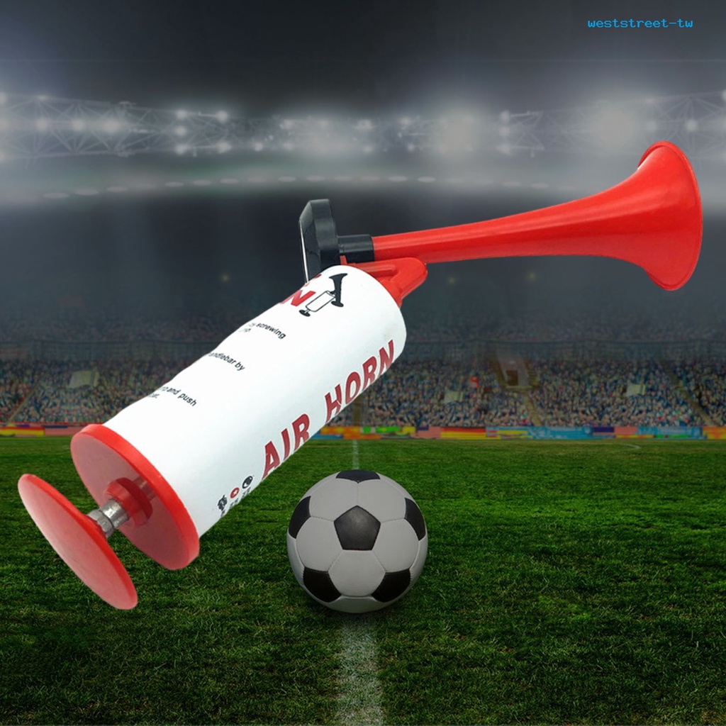WT>Sports Air Horn Super Loud Portable Handheld Professional Push Type Cheer Up Noisemaker