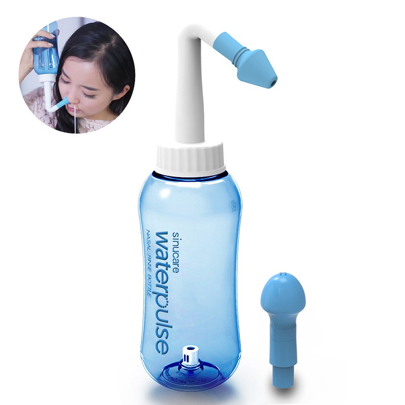 Adults Children Nose Wash System sinus Irrigators Nose Cleaner 300ml ...