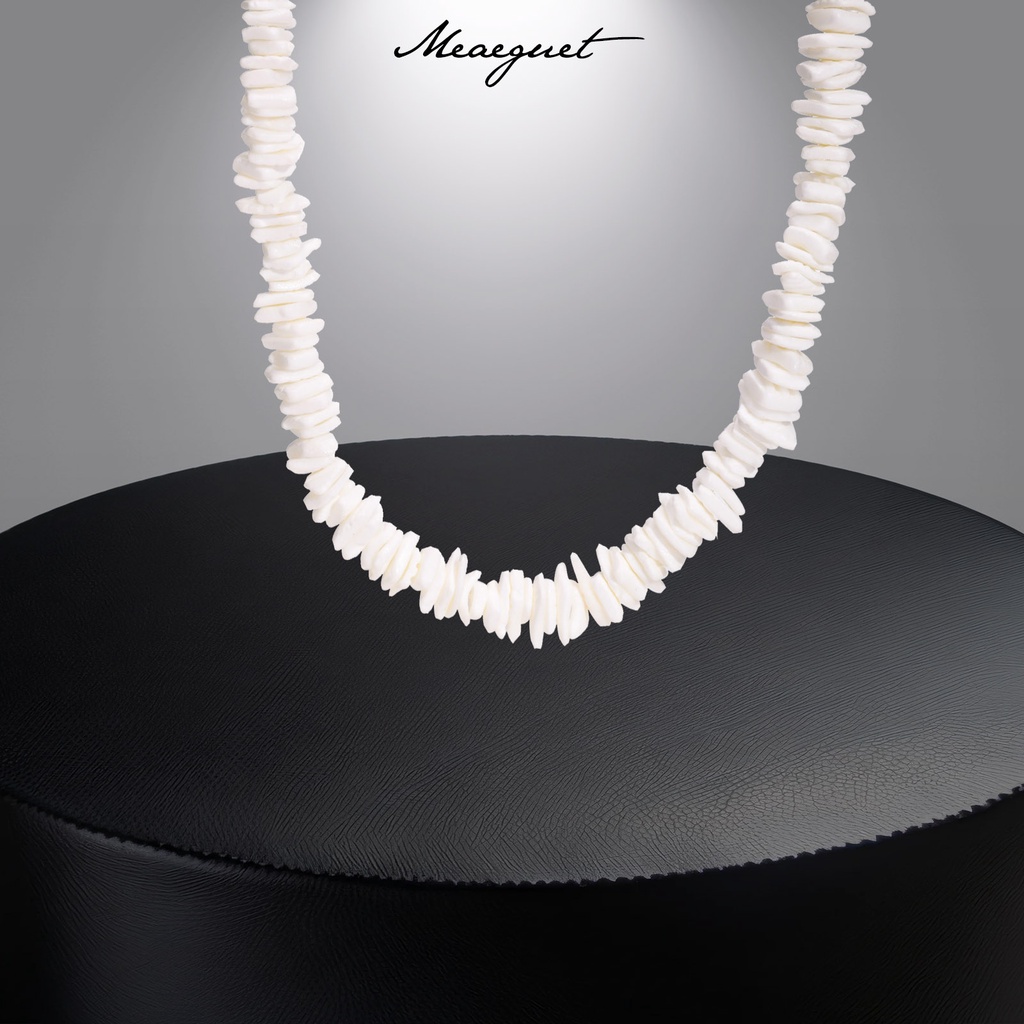 Meaeguet Shell Surfer Necklace For Men Puka Shell Necklace Surfer Beach ...