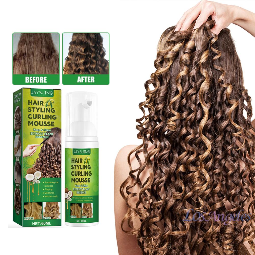 immetee Curl Control Mousse, Wavy Hair Frizz Control Hair Control